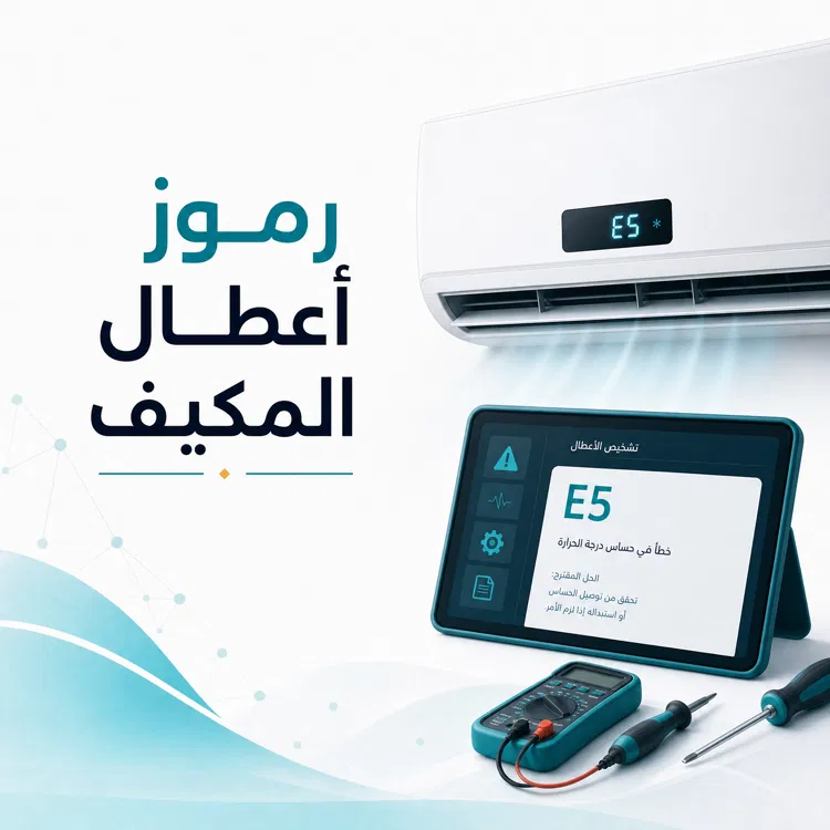 رموز أعطال المكيف