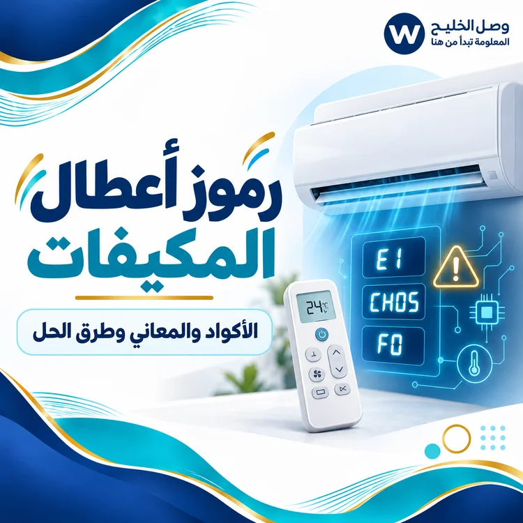 رموز أعطال المكيفات