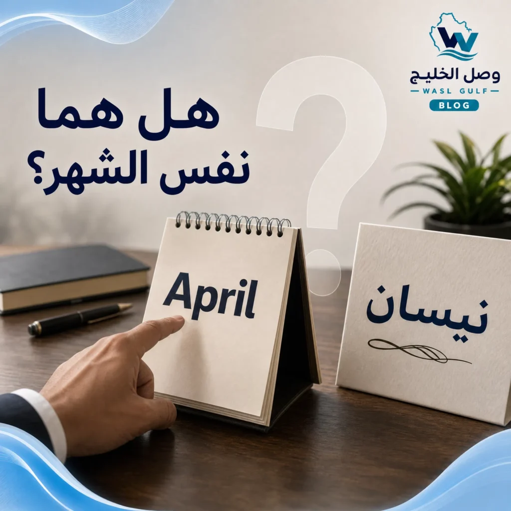 أبريل أي شهر؟