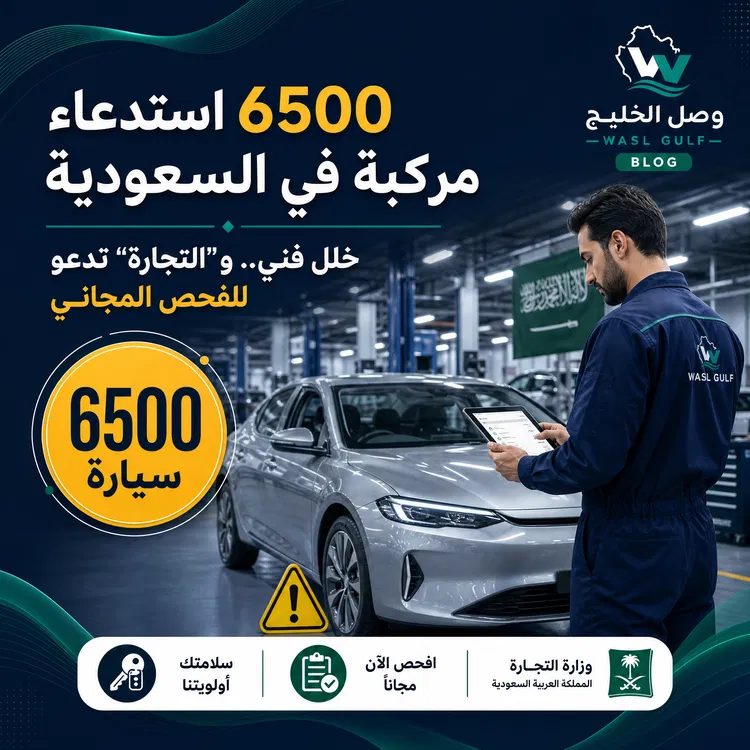 استدعاء 6500 مركبة في السعودية