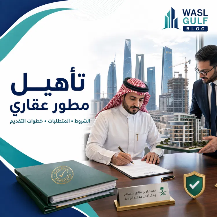 تأهيل مطور عقاري