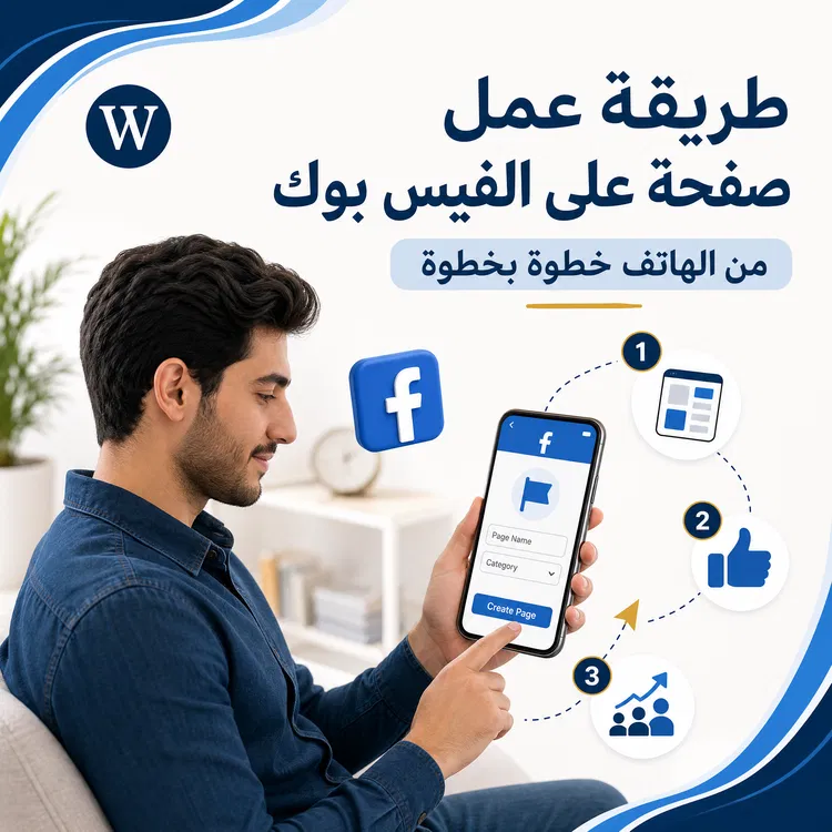 طريقة عمل صفحة على الفيس بوك