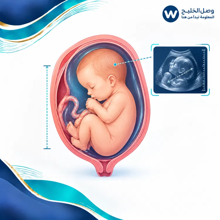 الوزن الطبيعي للجنين في الشهر السابع