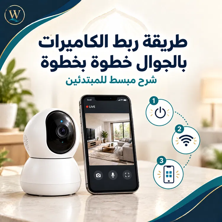 طريقة ربط الكاميرات بالجوال