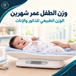 وزن الطفل عمر شهرين